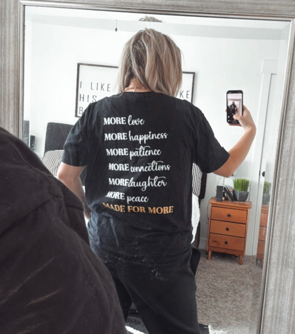 2025 Official Bestie "Made For More" Tee