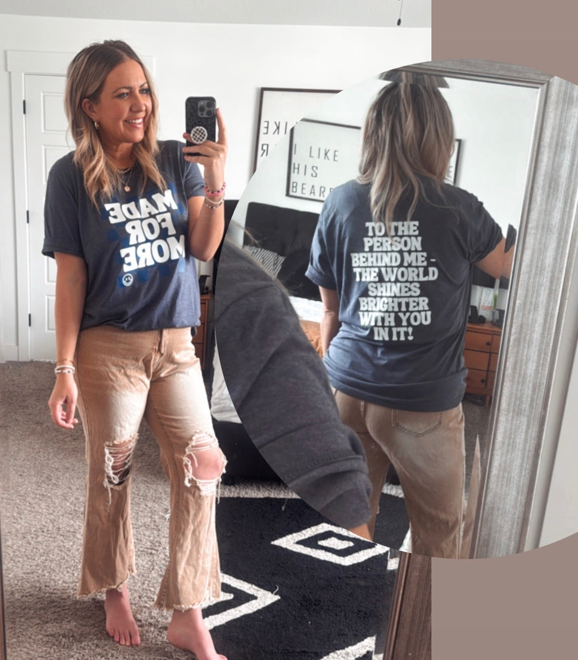 2025 Made For More Tee {Blue}