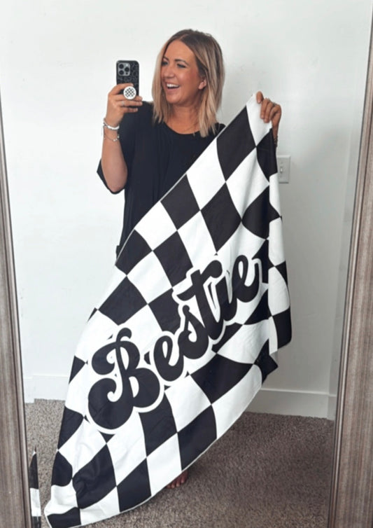 Bestie Beach Towel