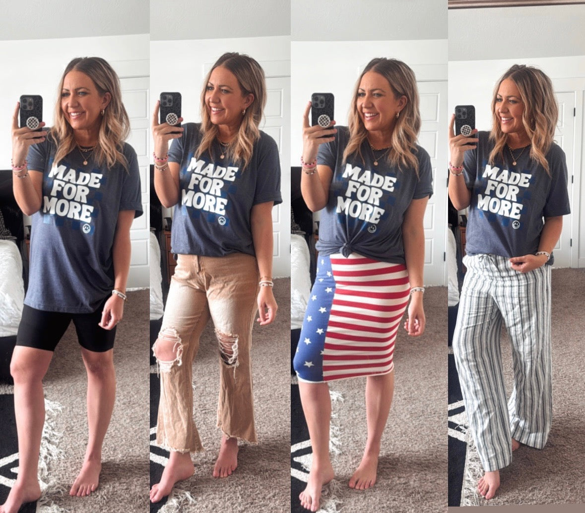 2025 Made For More Tee {Blue}