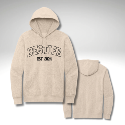 Official Besties Established EMBROIDERED